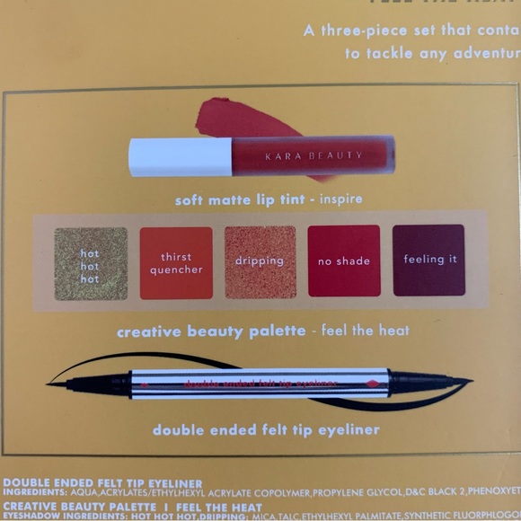 Kara Beauty Hitting the Outdoors Feel the Heat Edition-NIB - Picture 3 of 5